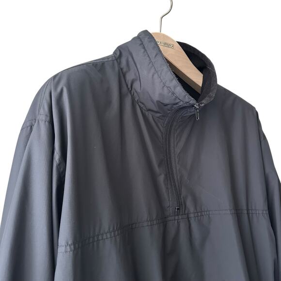 Orvis 3/4 Zip Pullover Jacket Fleece Lined, Men’s Size XXL, Black - Picture 2 of 11